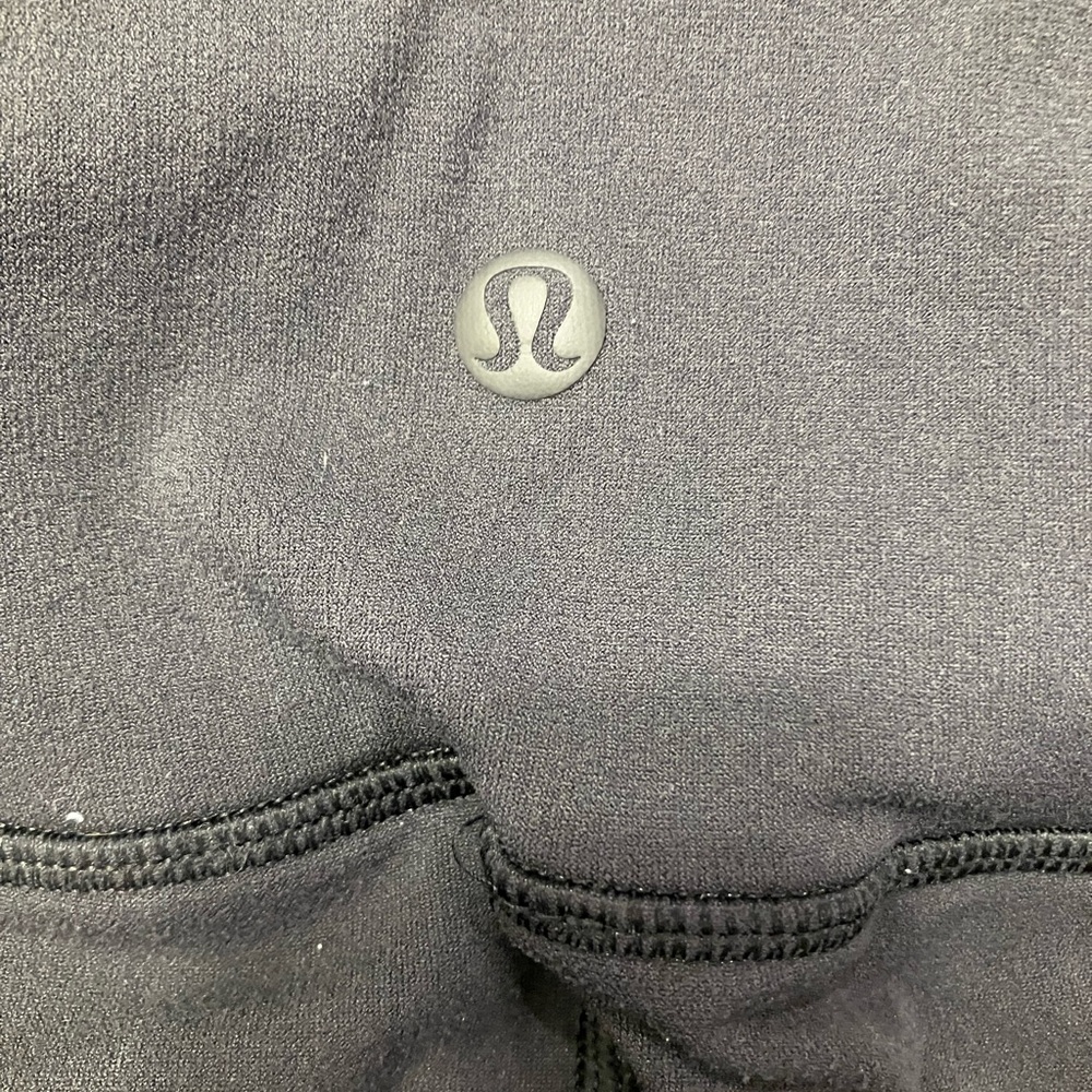 Lululemon Black Leggings (see through side leg)